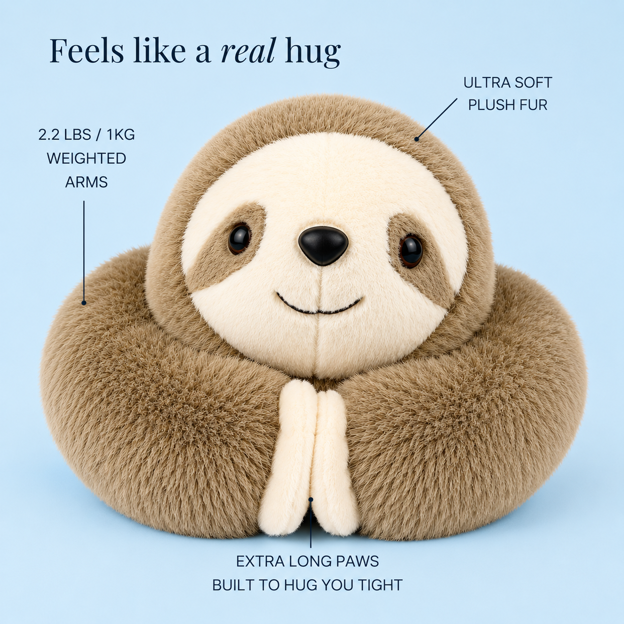 Snugly™ Anxiety Relief Weighted Plush
