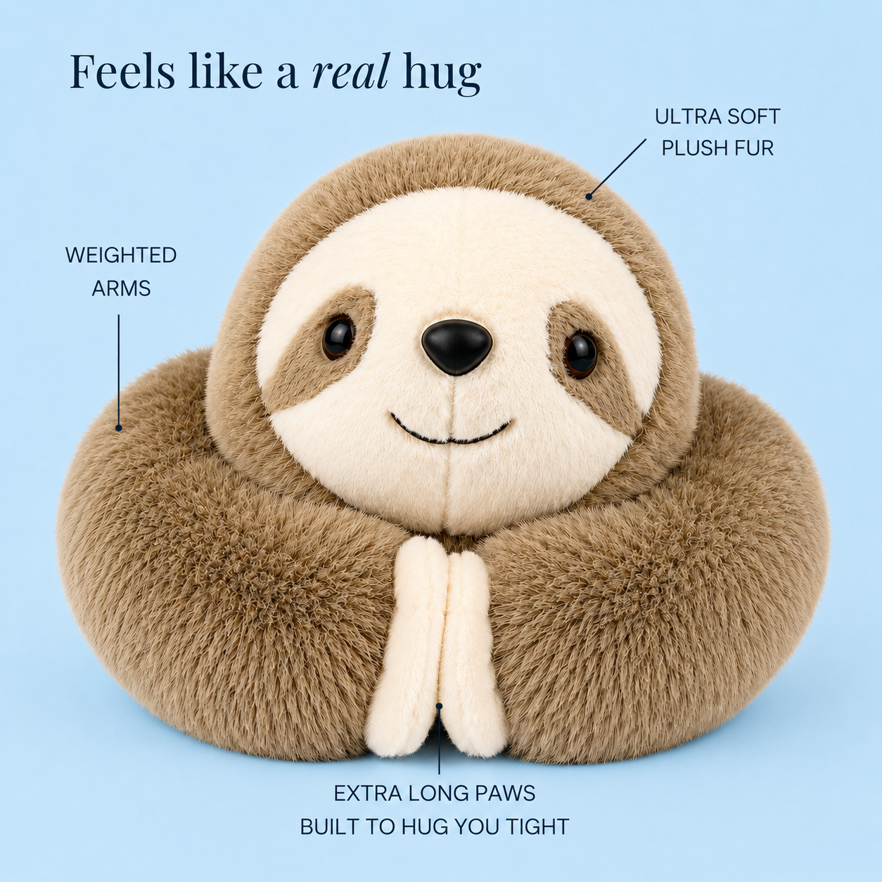 Snugly™ Anxiety Relief Weighted Plush