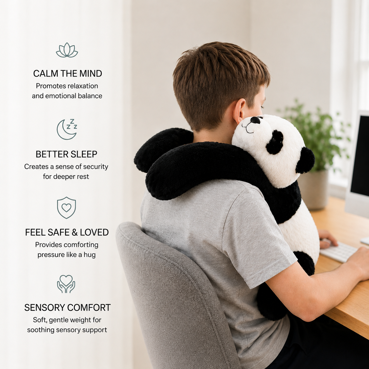 Snugly™ Sensory Comfort Weighted Plush