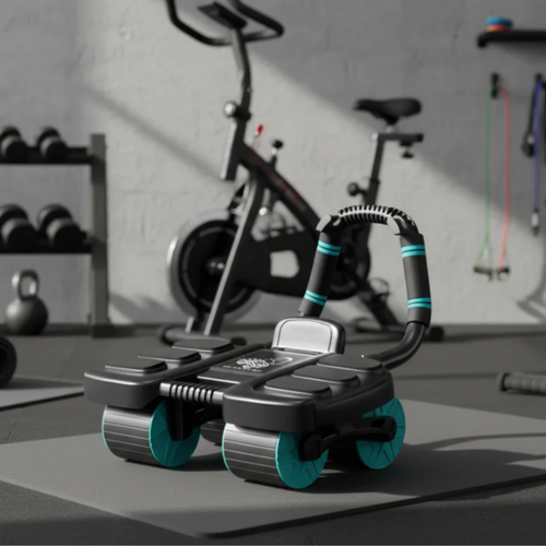 CoreMax Ab Roller + Free Knee Pad